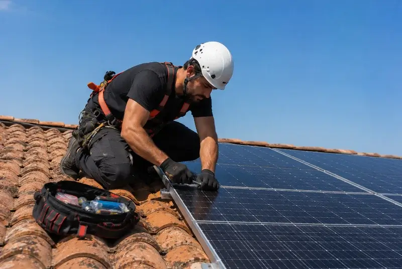 Maintenance et monitoring de panneaux solaires à Saint-Julien-de-Concelles