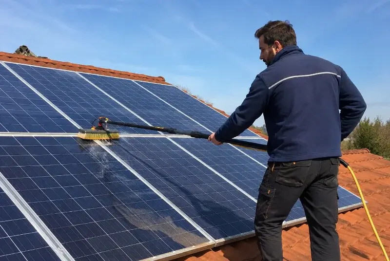 Nettoyage et entretien de panneaux solaires à Saint-Julien-de-Concelles